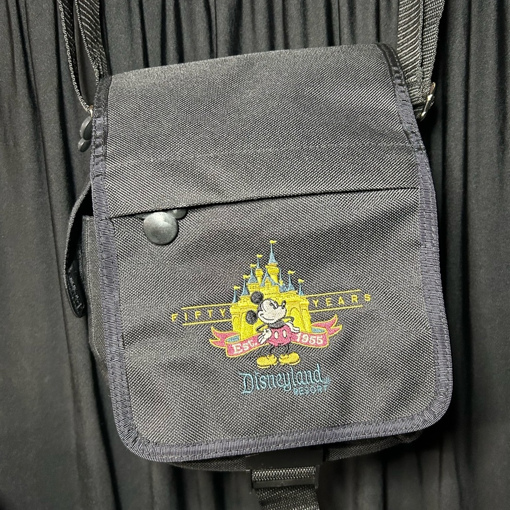 Disney Black Crossbody Bag with Iconic Design